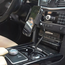 Load image into Gallery viewer, Half Price (Save $25) with promo code CUPHOLDER on Universal Adjustable Gooseneck Cup Holder Car Mount For Cell Phones with FREE Shipping!