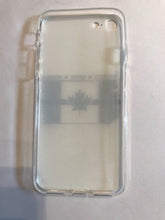Load image into Gallery viewer, Thin Blue Line Canada Silicone Phone Cases! (Please email us if you do not see your phone’s model and we’ll let you know if we can produce it)