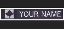 Load image into Gallery viewer, Custom /  Personalized Thin Blue / Thin Red Line / No Line / Traditional Nametag