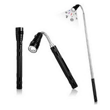 Load image into Gallery viewer, Magnetic 3 LED Flash Light 5 Pound Magnet Telescopic Flexible Neck Pick Up Tool