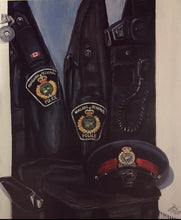 Load image into Gallery viewer, “Badge of Honour” Prints with FREE personalized badge number) by Canadian Fine Artist Ellen Cowie