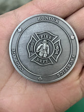 Load image into Gallery viewer, Thin Red Line Canada 🇨🇦 Official Challenge Coin
