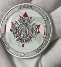 Load image into Gallery viewer, Thin Red Line Canada 🇨🇦 Official Challenge Coin