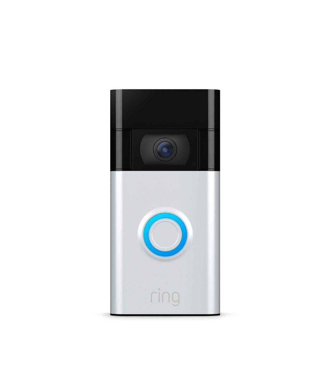 Ring Video Doorbell - 1080p HD video, improved motion detection, easy installation - Refurbished (90 day warranty)