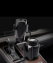 Load image into Gallery viewer, Multifunctional Car Cup Holder And Phone Stand, Three-In-One, Retractable And Rotatable with FREE Thin Blue Line Canada Carabiner Key Chain ($6.99 value)