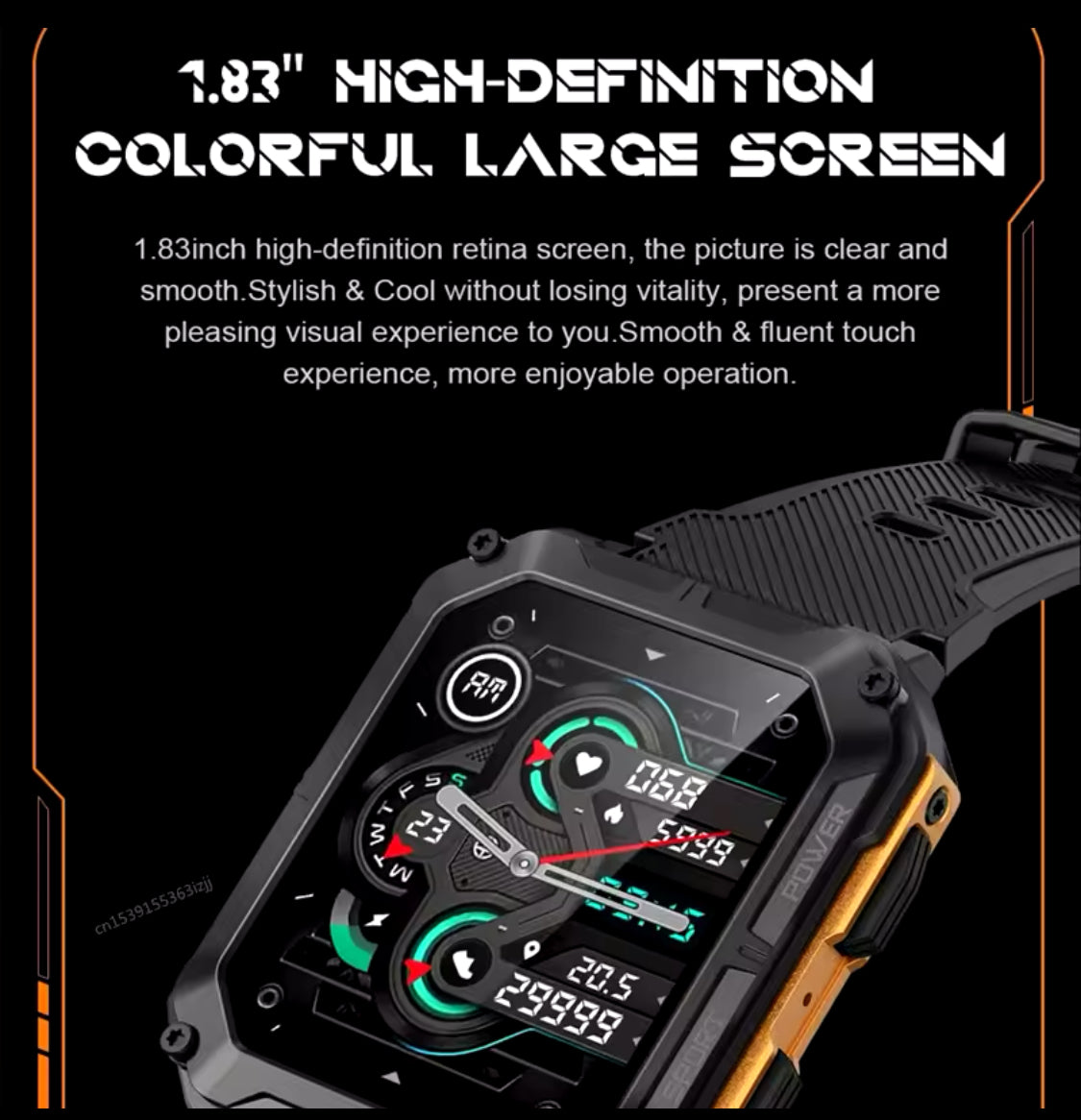 The Northwood Pro Indestructible Smart Watch (with Limited Time FREE S ...