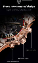 Load image into Gallery viewer, Thin Blue / Thin Red Line Inspired POEDAGAR Luxury Automatic Mechanical Men's Watch