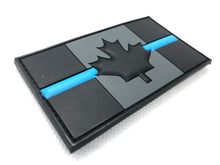 Load image into Gallery viewer, Thin Blue Line Canada PVC Velcro Backed Patch (large)