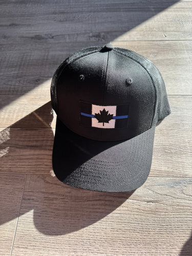 SUPER PROMO: 2 for $45 with code 2445 at checkout on Thin Blue Line Canada Mesh-Back Twill Trucker Cap