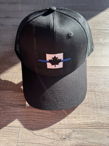 SUPER PROMO: 2 for $45 with code 2445 at checkout on Thin Blue Line Canada Mesh-Back Twill Trucker Cap