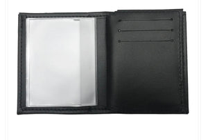 Bi-Fold Police Badge Wallet by Perfect Fit (100% Leather) Model 104