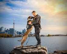Load image into Gallery viewer, The 2024 Thin Blue Line Canada Fundraising Calendar (Wall Size and Desk Size) To benefit The Police &amp; Peace Officers’ Memorial Ribbon Society