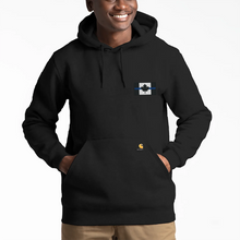 Load image into Gallery viewer, Thin Blue Line Canada Carhartt® Loose-Fit Midweight Unisex Hoodie(with FREE pen for a limited time)