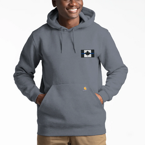 Thin Blue Line Canada Carhartt® Loose-Fit Midweight Unisex Hoodie(with FREE pen for a limited time)