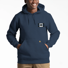 Load image into Gallery viewer, Thin Blue Line Canada Carhartt® Loose-Fit Midweight Unisex Hoodie(with FREE pen for a limited time)