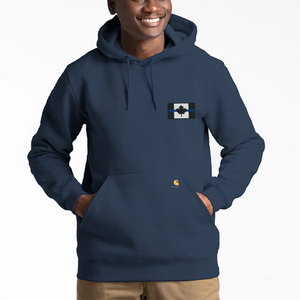 Thin Blue Line Canada Carhartt® Loose-Fit Midweight Unisex Hoodie(with FREE pen for a limited time)