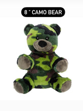 Load image into Gallery viewer, 8″ Stuffed Bears and Dogs WITH Mini Tactical Vest (includes YOUR department’s logo AND Badge number and/or name)