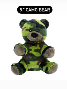 8″ Stuffed Bears and Dogs WITH Mini Tactical Vest (includes YOUR department’s logo AND Badge number and/or name)