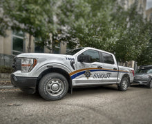 Load image into Gallery viewer, The 2026 Thin Blue Line Canada Fundraising Calendar (Wall Size and Desk Size) To Benefit The Police &amp; Peace Officers’ Memorial Ribbon Society