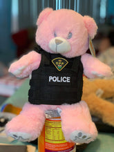 Load image into Gallery viewer, 8″ Stuffed Bears and Dogs WITH Mini Tactical Vest (includes YOUR department’s logo AND Badge number and/or name)