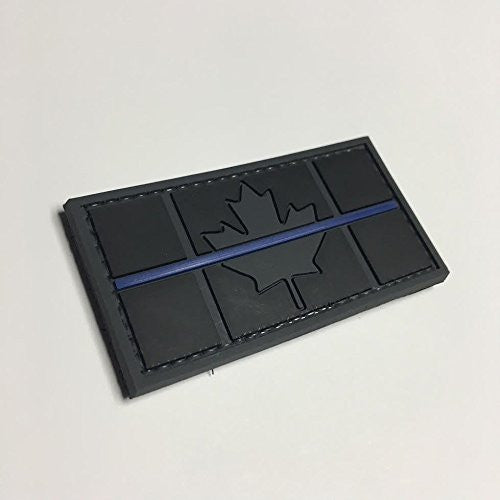 PVC Thin Blue Line Flag Patch