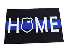 Load image into Gallery viewer, Thin Blue Line Door Mat 3’ x2’