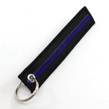 Load image into Gallery viewer, Thin Blue Line - Key Chain