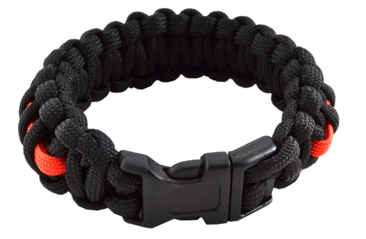 THIN RED LINE SURVIVAL BRACELET – The Thin Blue Line Canada