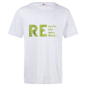 RE (Cycle, Use, New, Think) Fruit of the Loom® Unisex T-shirt