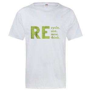 RE (Cycle, Use, New, Think) Fruit of the Loom® Unisex T-shirt