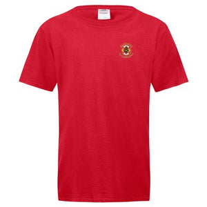 Canadian Firefighter Cotton T-Shirt (Unisex)