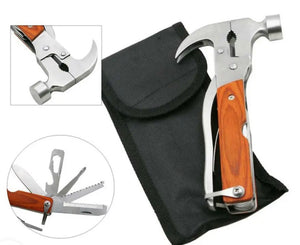 Multifunction Foldable Pliers Knife Screwdriver Emergency Pocket Tool Hammer