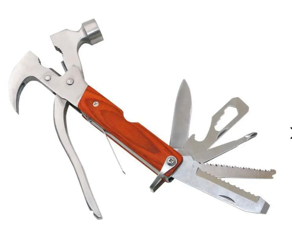 Multifunction Foldable Pliers Knife Screwdriver Emergency Pocket