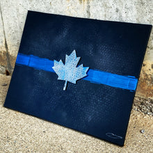 Load image into Gallery viewer, Custom Thin Blue Line Canvas with 3D Portrait or Emblem (Free Shipping)