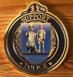 The Thin Blue Line Canada Support Police Challenge Coin