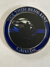 Load image into Gallery viewer, The Thin Blue Line Canada Punisher Challenge Coin