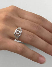 Load image into Gallery viewer, **You must go to canam-thinblueline.ecwid.com to purchase Sterling Silver Handcuff Ring