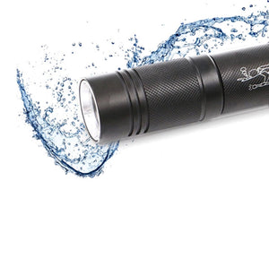 IPX8 new LED Completely Waterproof flashlight XM-L T6 LED
