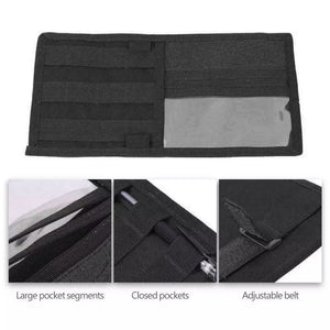 Tactical Vehicle Visor Storage Pouch with choice of FREE Patch