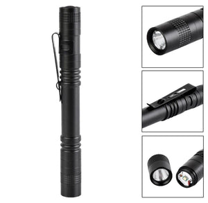 Portable Mini Penlight LED Flashlight Torch with Pen Clip