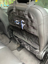 Load image into Gallery viewer, Universal Tactical MOLLE Car Seat Back Organizer Storage Pack with FREE Patch