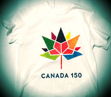 Load image into Gallery viewer, HIGH QUALITY RED OR WHITE CANADA 150 OFFICIAL LOGO T-SHIRT