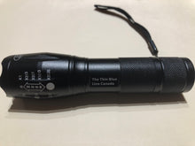 Load image into Gallery viewer, The Official Thin Blue Line Canada Tactical Flashlight 🔦 Kit