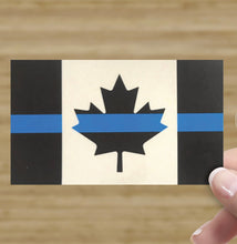 Load image into Gallery viewer, We Need You / you ARE appreciated / Thank YOU officer Business Cards (Thin Blue Line Canada Edition)