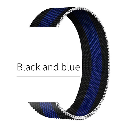 Thin Blue Line Smart Watch Replacement Band Milanese Loop for Apple Watches L44 40 Watch Series 6 5 4 (FREE Shipping)