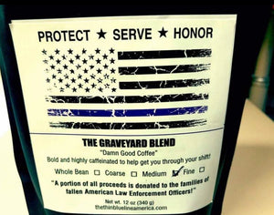 Thin Blue Line America Graveyard Blend Coffee