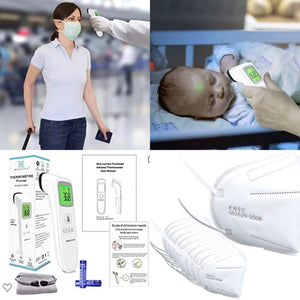Use Promo Code THERMO to save $10 on Non-Contact Forehead Thermometer 🌡 AND 10 KN95 Masks 😷 (FREE Shipping)