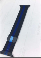 Load image into Gallery viewer, Thin Blue Line Smart Watch Replacement Band Milanese Loop for Apple Watches L44 40 Watch Series 6 5 4 (FREE Shipping)