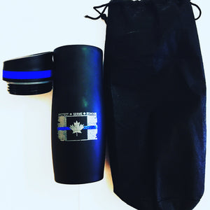 Thin Blue Line Canada Combo Home / Travel Coffee Kit