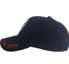 Load image into Gallery viewer, Fire Department First in Last Out embroidered Hat / Cap